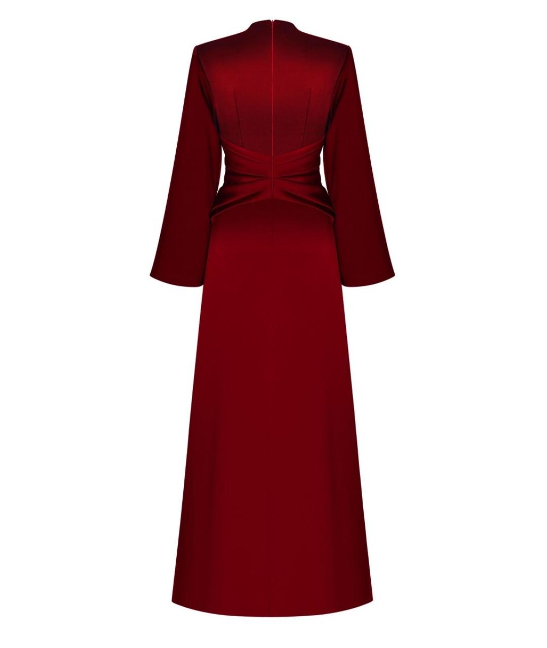 RASARIO Бордовое полиэстеровое вечернее платье, фото 2