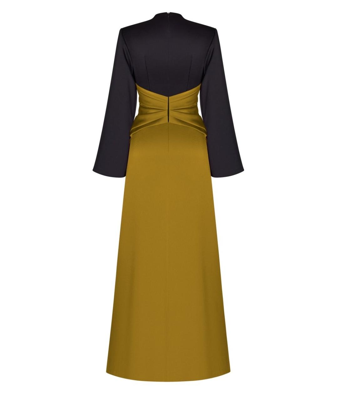 RASARIO Желтое полиэстеровое вечернее платье, фото 2