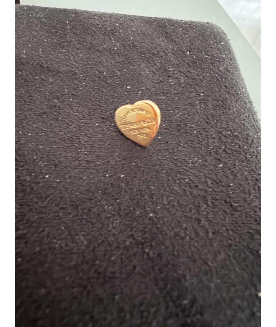 TIFFANY&CO Золотые серьги из желтого золота, фото 4