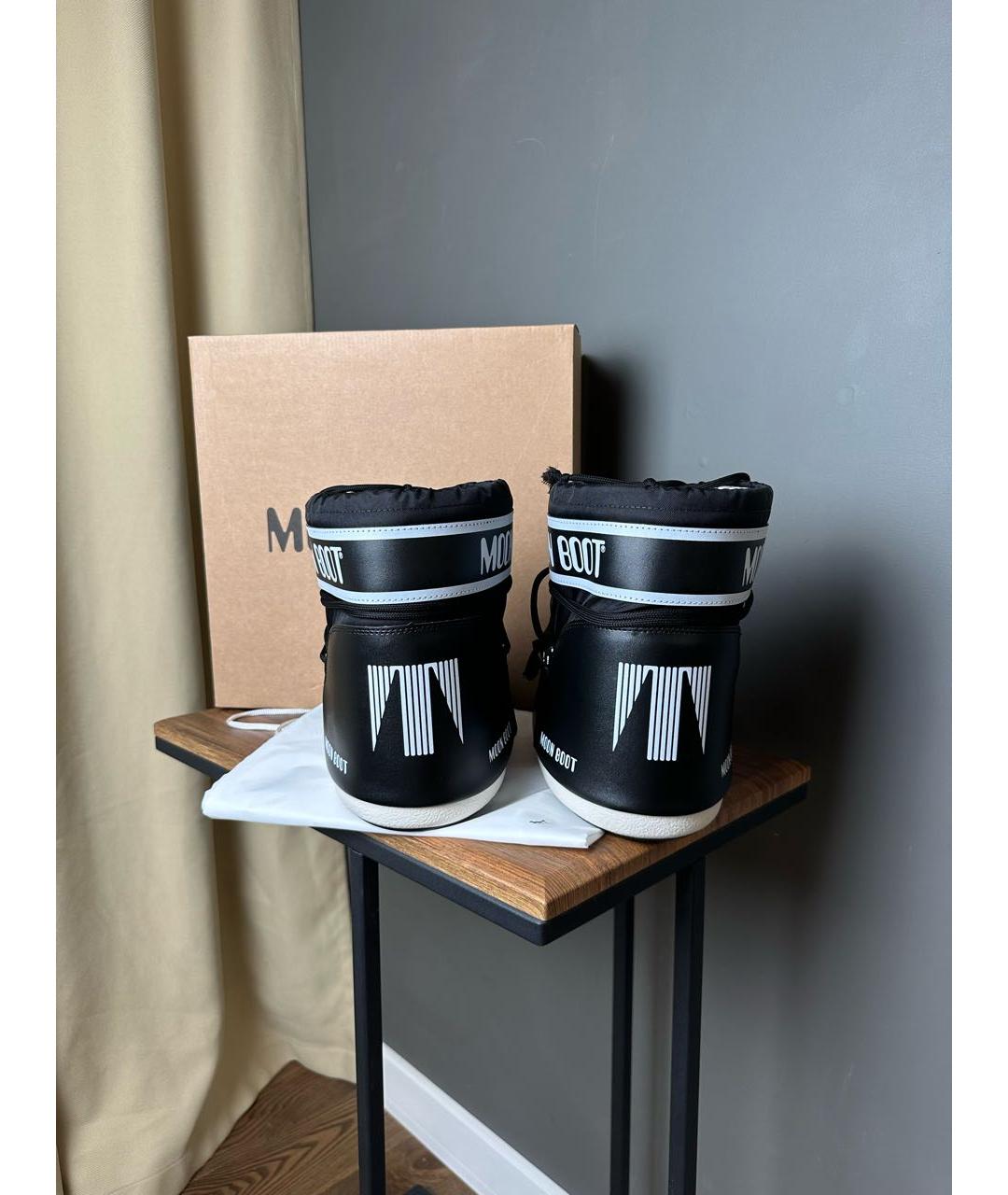 MOON BOOT Черные ботинки, фото 6