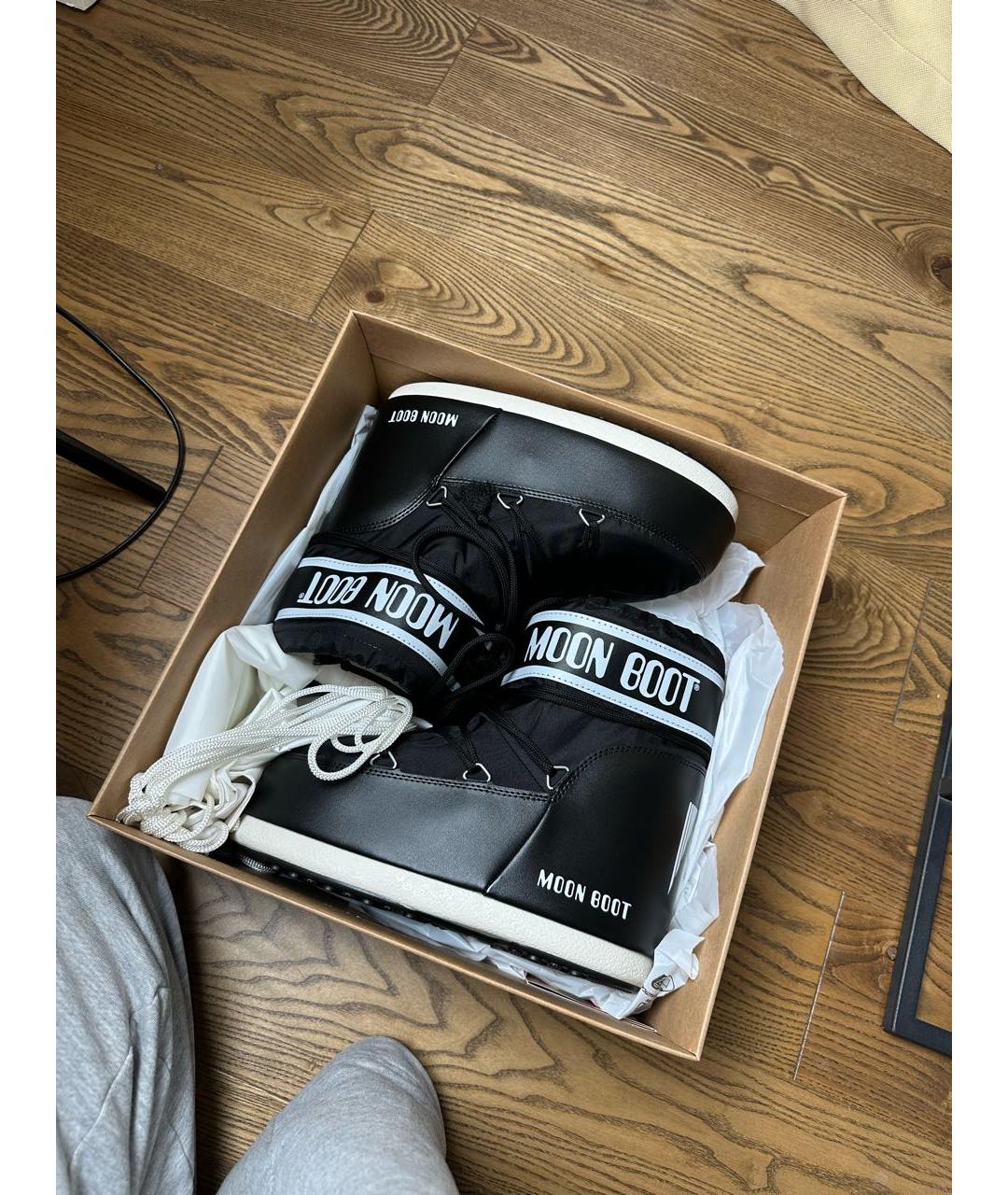 MOON BOOT Черные ботинки, фото 7