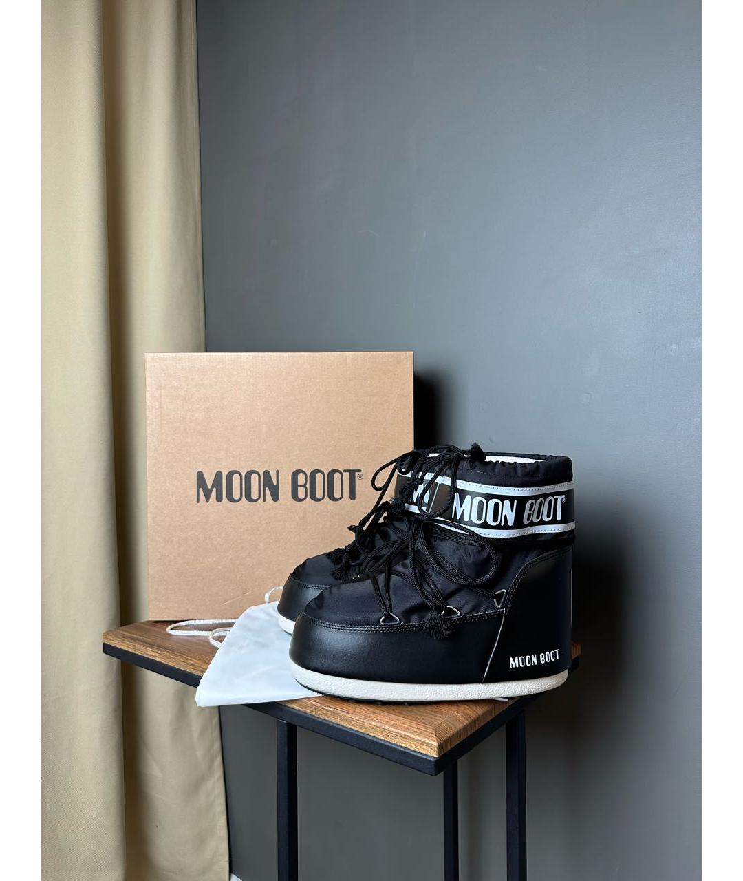 MOON BOOT Черные ботинки, фото 2
