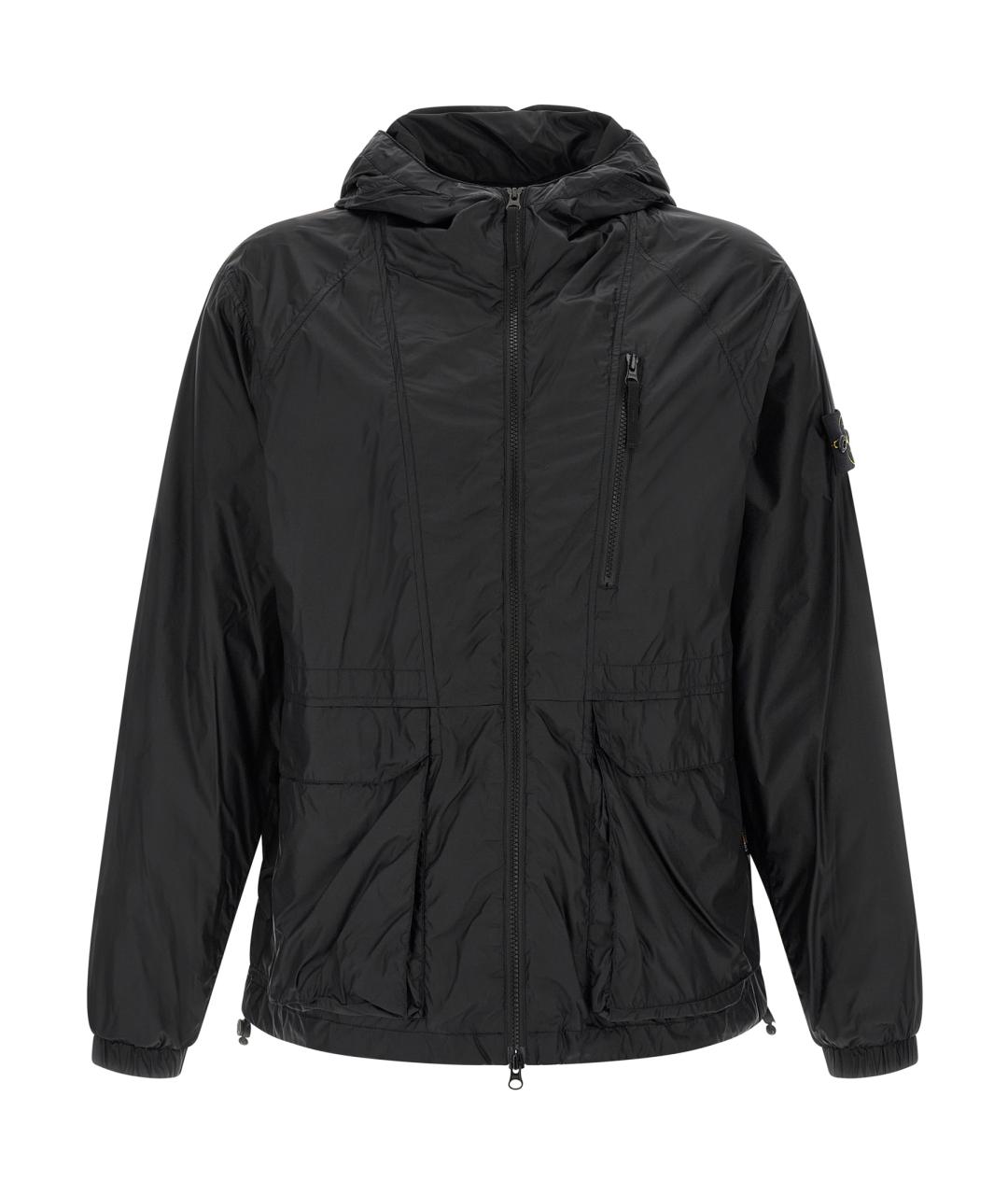 STONE ISLAND Синяя полиамидовая куртка, фото 1