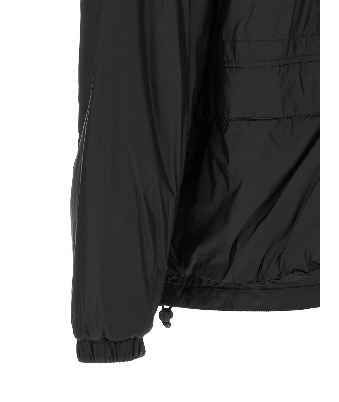 STONE ISLAND Синяя полиамидовая куртка, фото 4