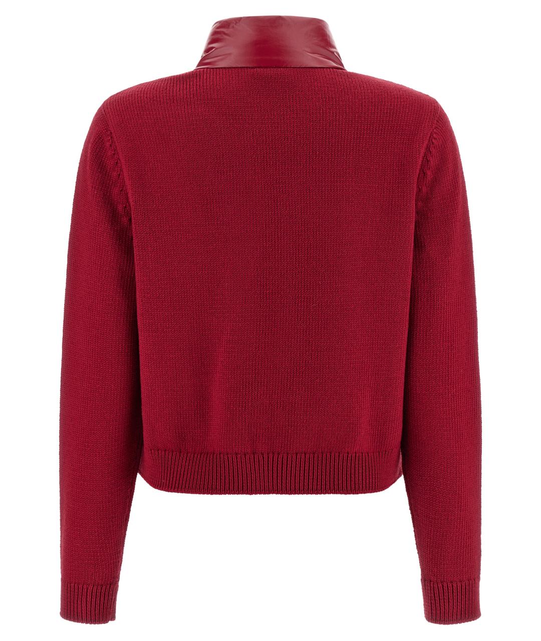 MONCLER Красная шерстяная куртка, фото 2