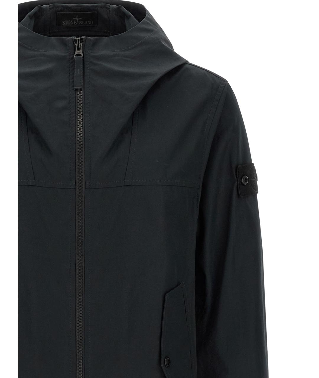 STONE ISLAND Черная куртка, фото 3