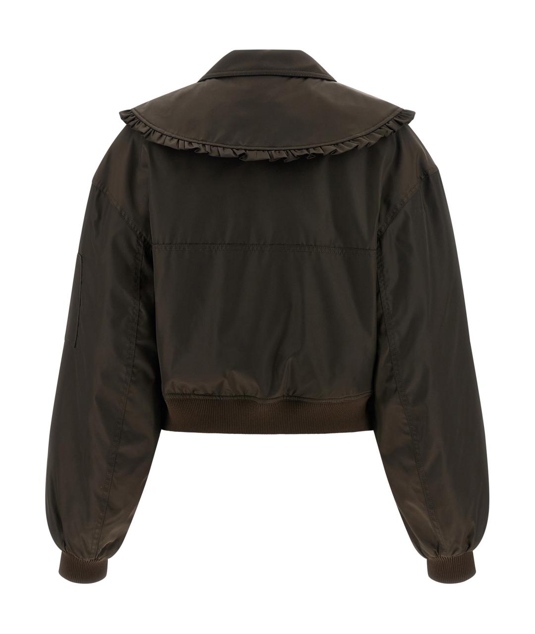 GANNI Коричневая куртка, фото 3