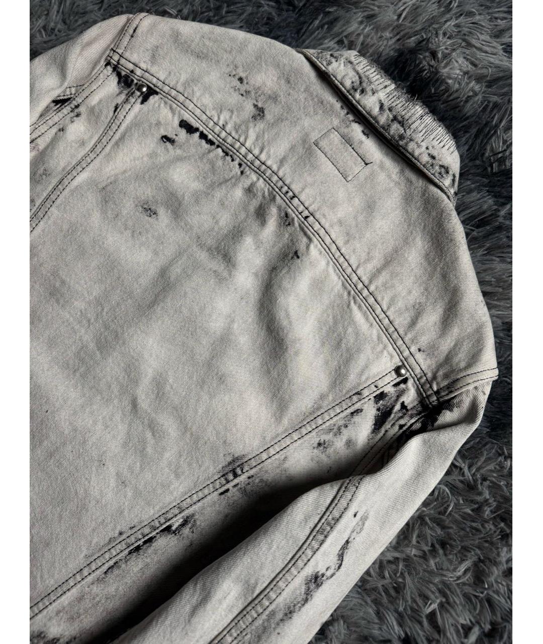 SAINT LAURENT Белая деним куртка, фото 4