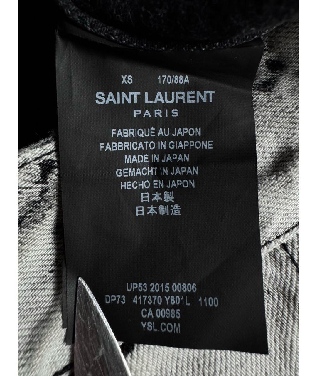 SAINT LAURENT Белая деним куртка, фото 7