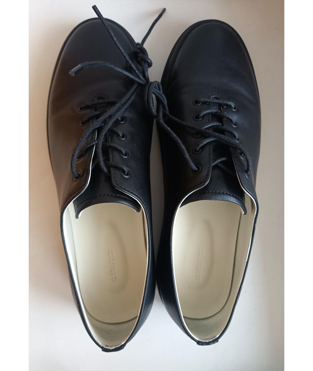 12 STOREEZ Черные кожаные ботинки, фото 3