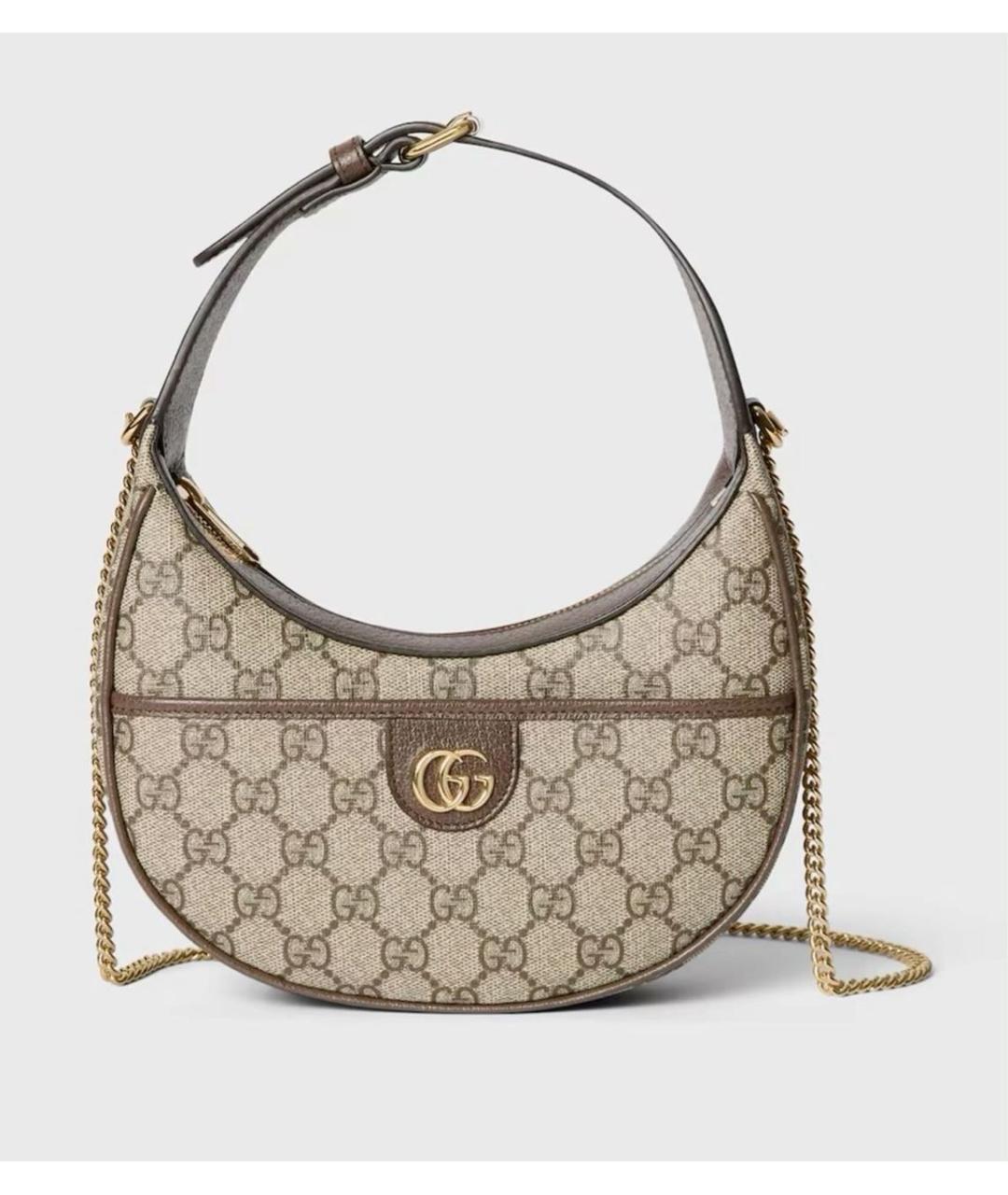 GUCCI Коричневая сумка через плечо, фото 6