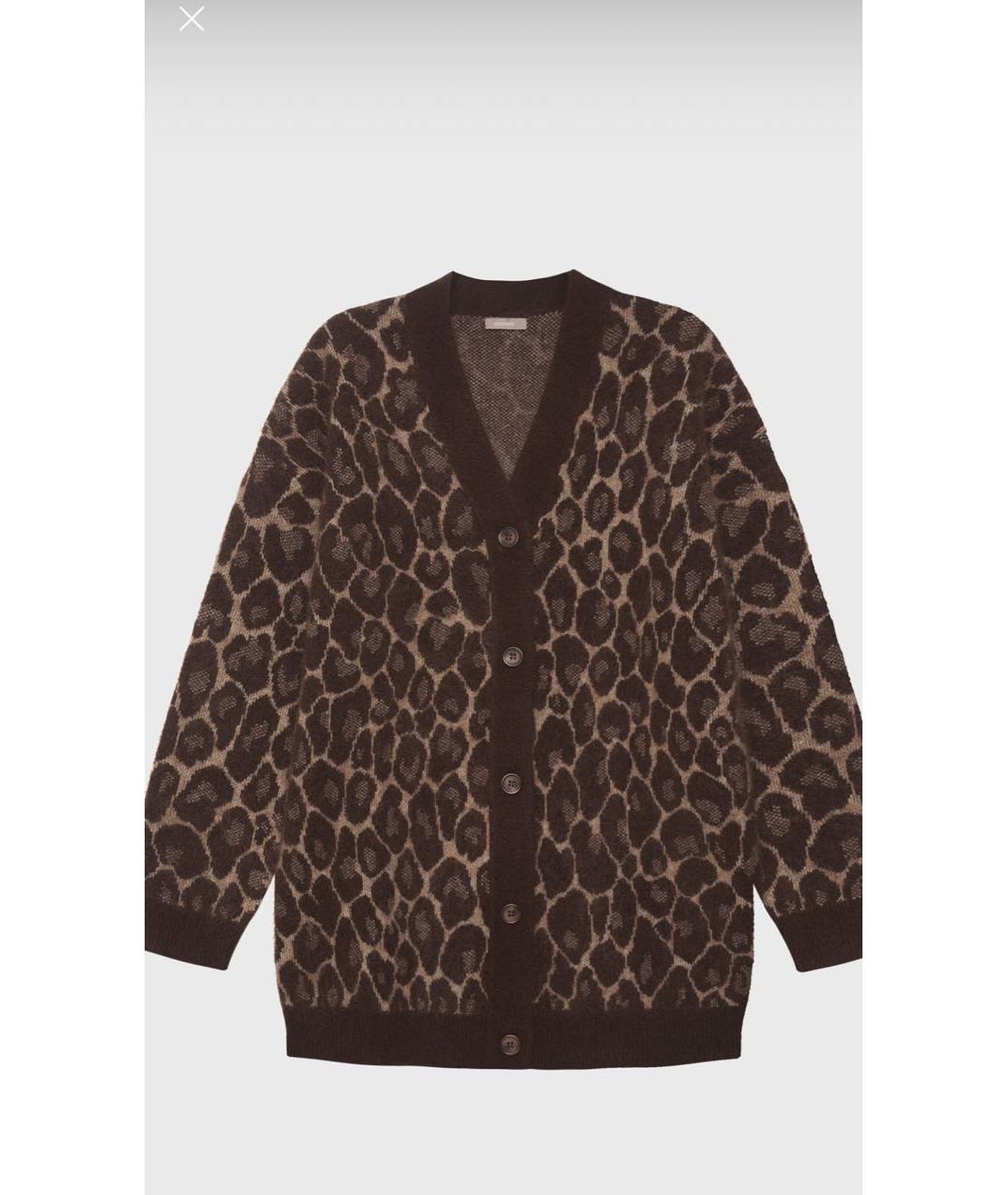 12 STOREEZ Коричневый шерстяной кардиган, фото 8
