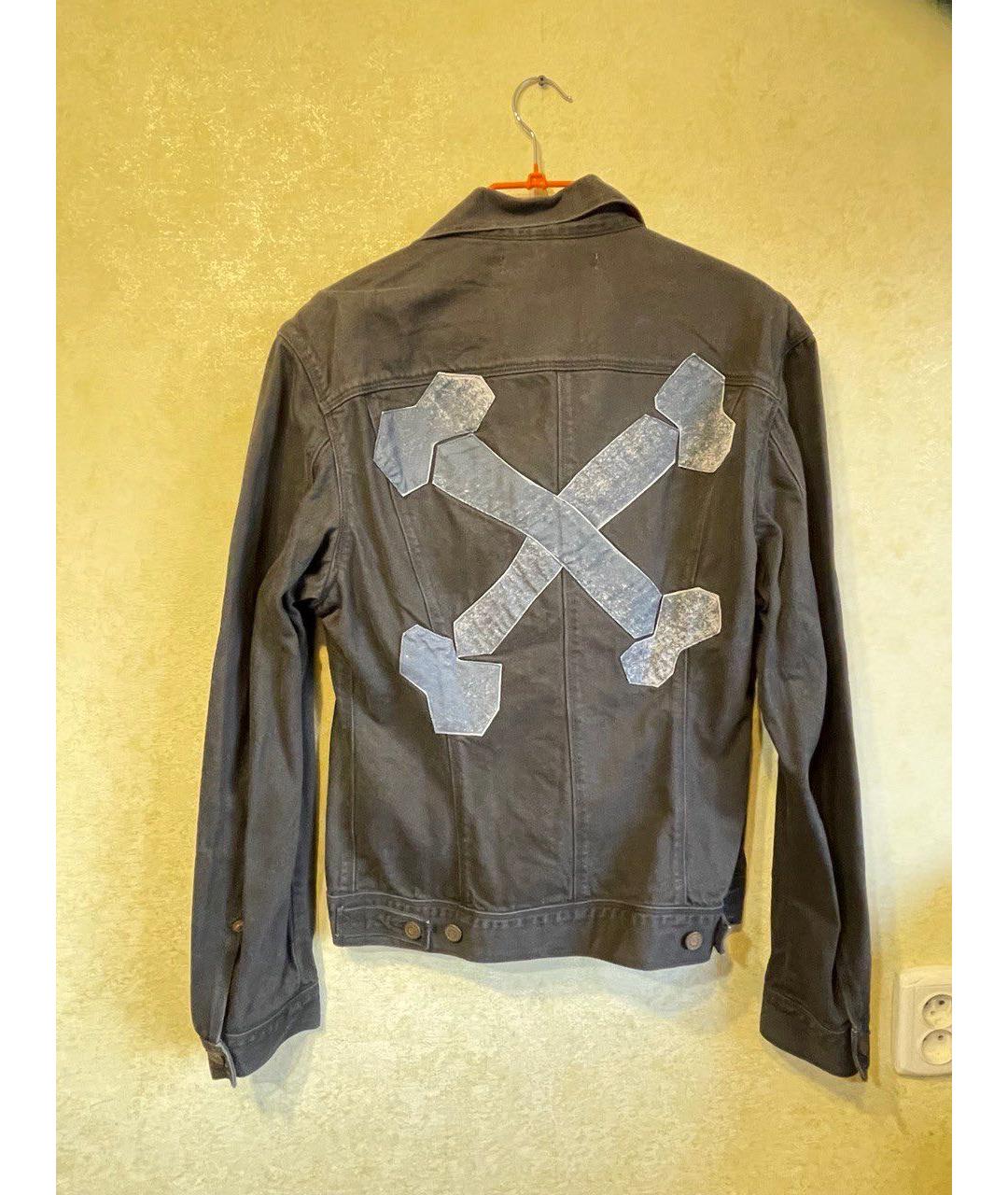 LEVI'S Серая деним куртка, фото 2