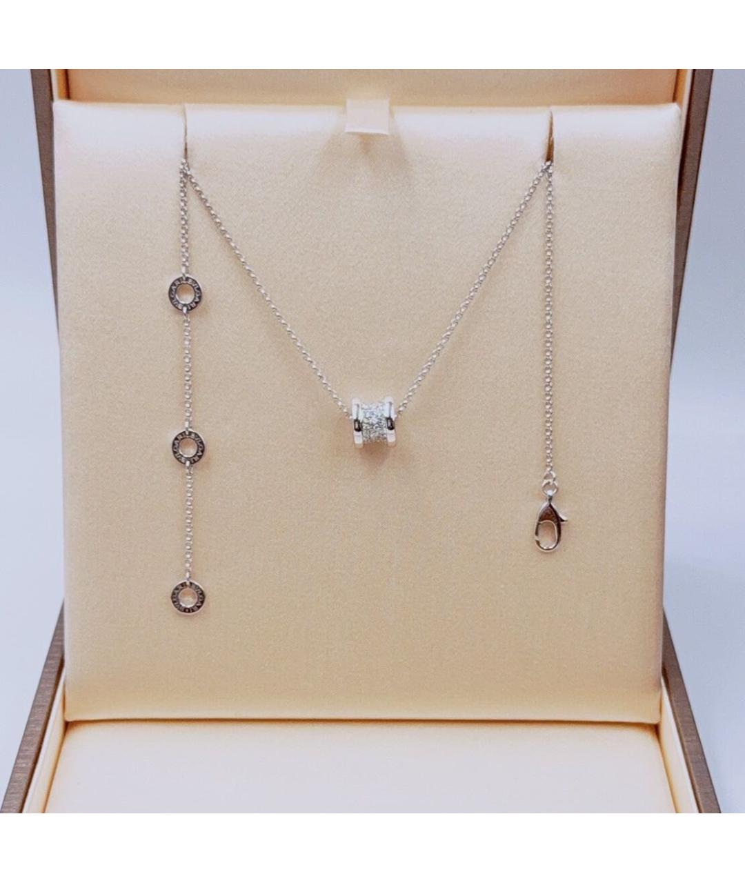 BVLGARI Белая цепочка из белого золота, фото 7