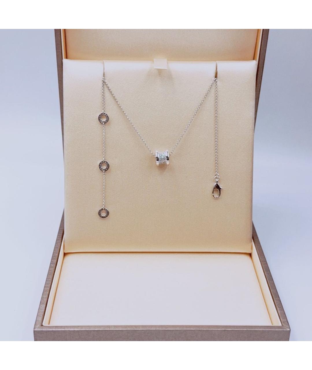 BVLGARI Белая цепочка из белого золота, фото 2