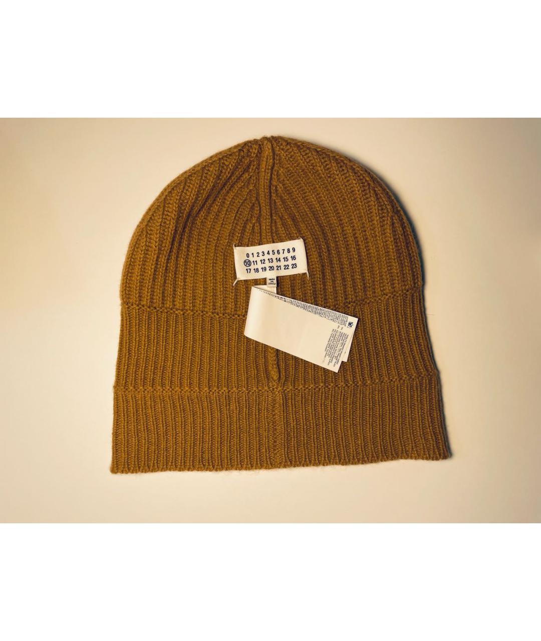 MAISON MARGIELA Коричневая шапка, фото 3