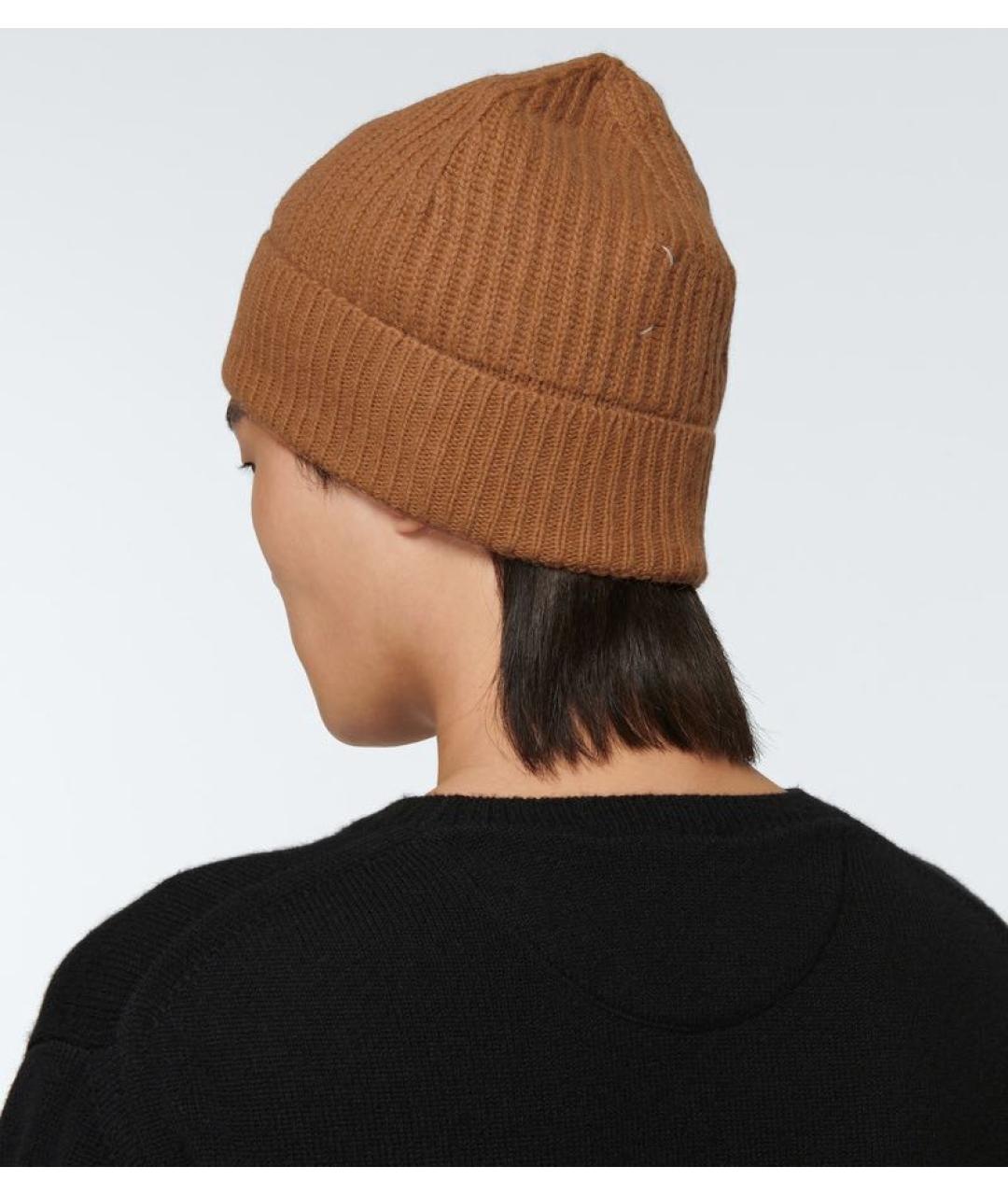 MAISON MARGIELA Коричневая шапка, фото 6