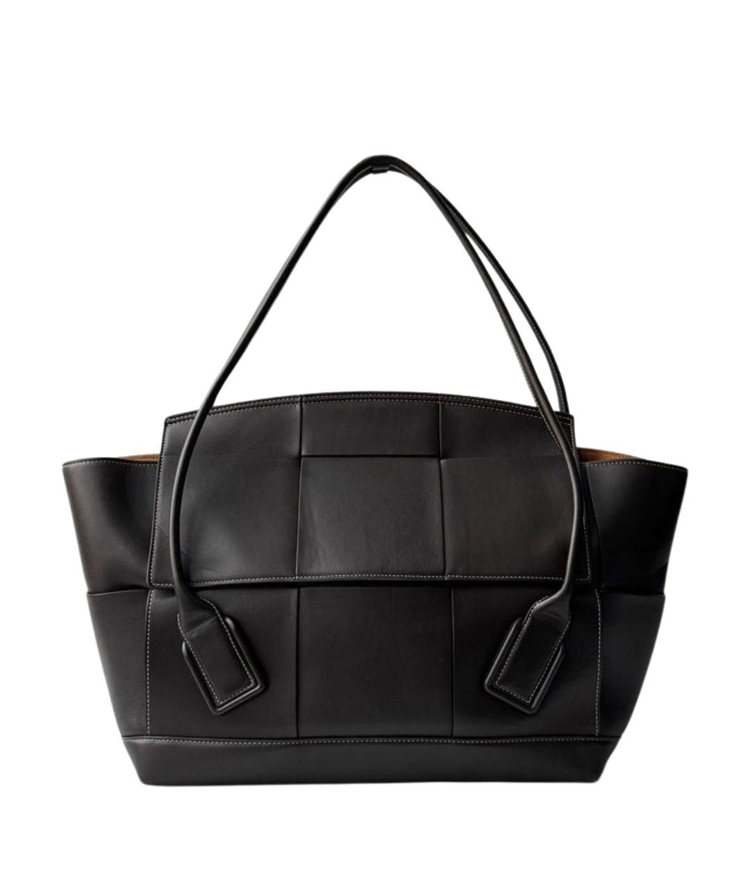 BOTTEGA VENETA Коричневая кожаная сумка через плечо, фото 1