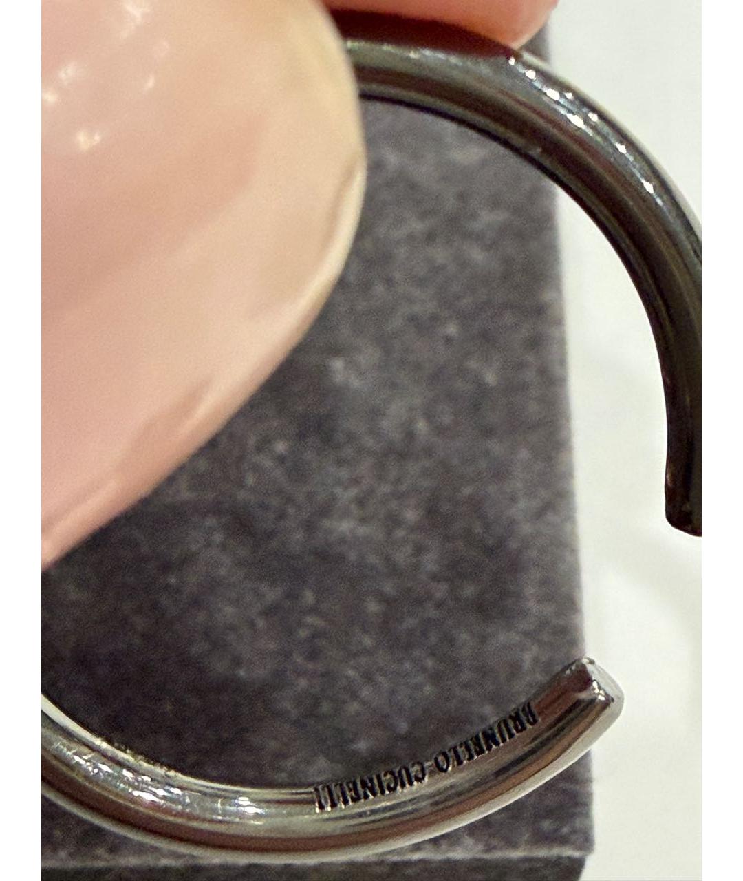 BRUNELLO CUCINELLI Серое серебряное кольцо, фото 3