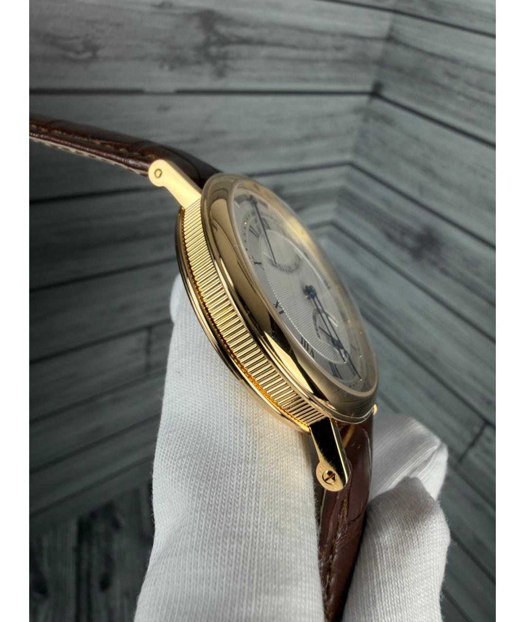 Breguet Серые часы из желтого золота, фото 5