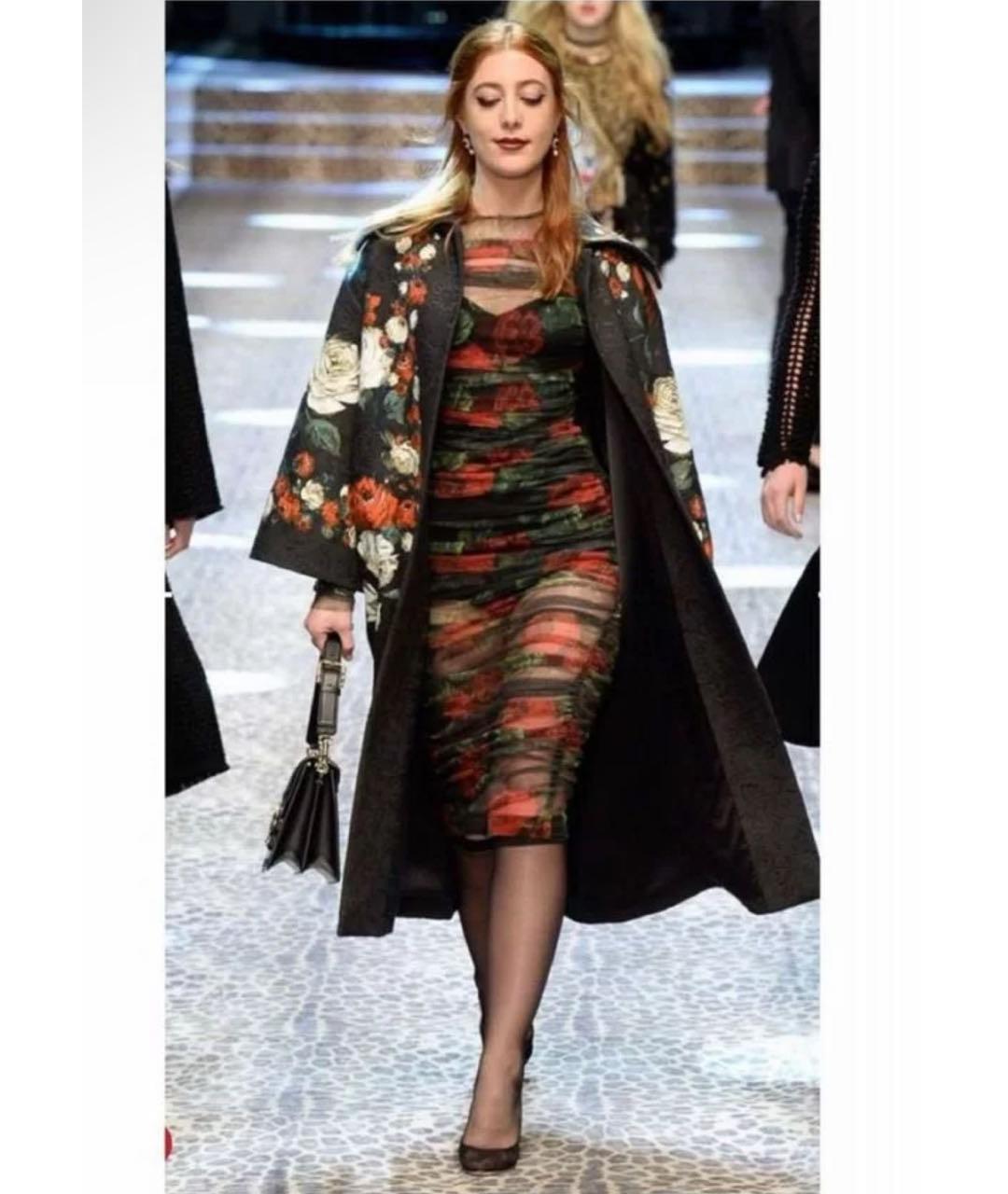 DOLCE&GABBANA Черное вечернее платье, фото 5