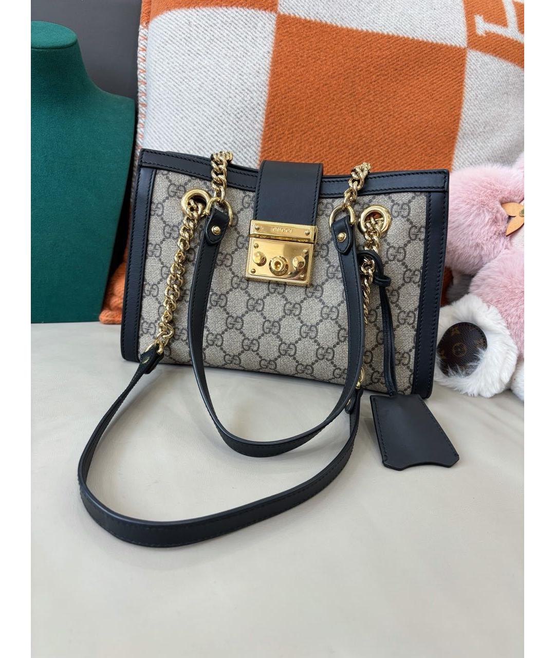 GUCCI Черная сумка через плечо, фото 9