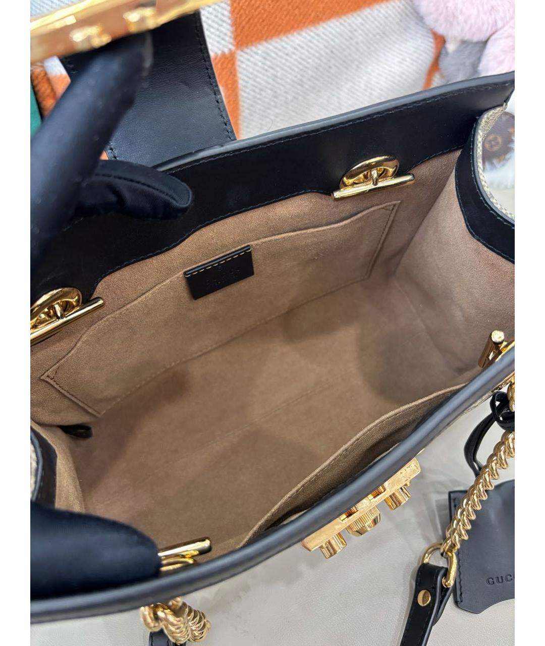 GUCCI Черная сумка через плечо, фото 8