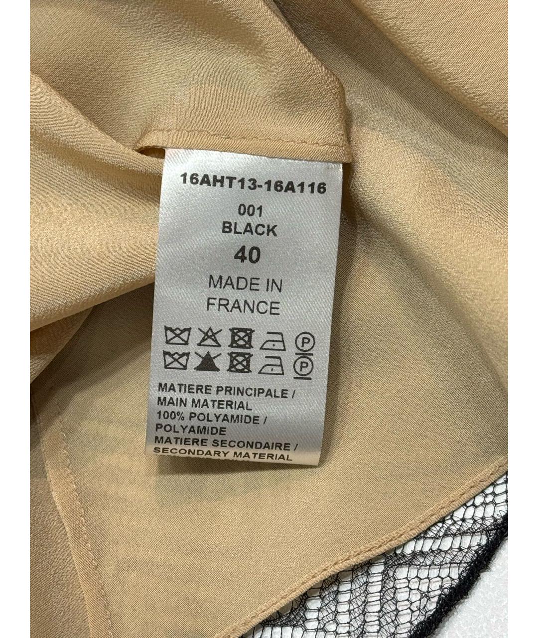 CHLOE Черная полиамидовая блузы, фото 6