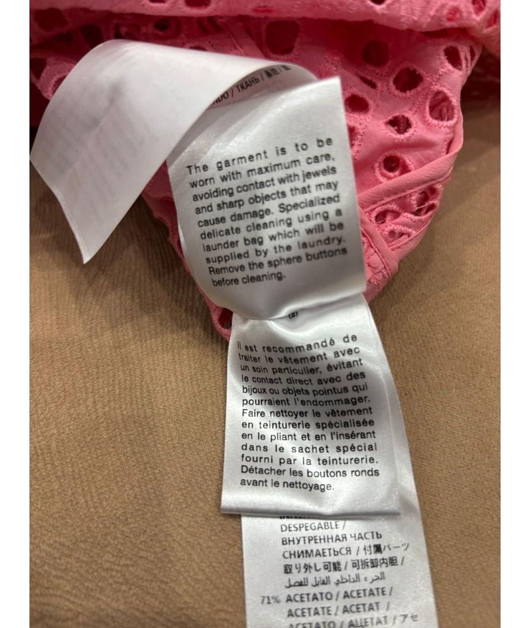 GUCCI Розовое повседневное платье, фото 5