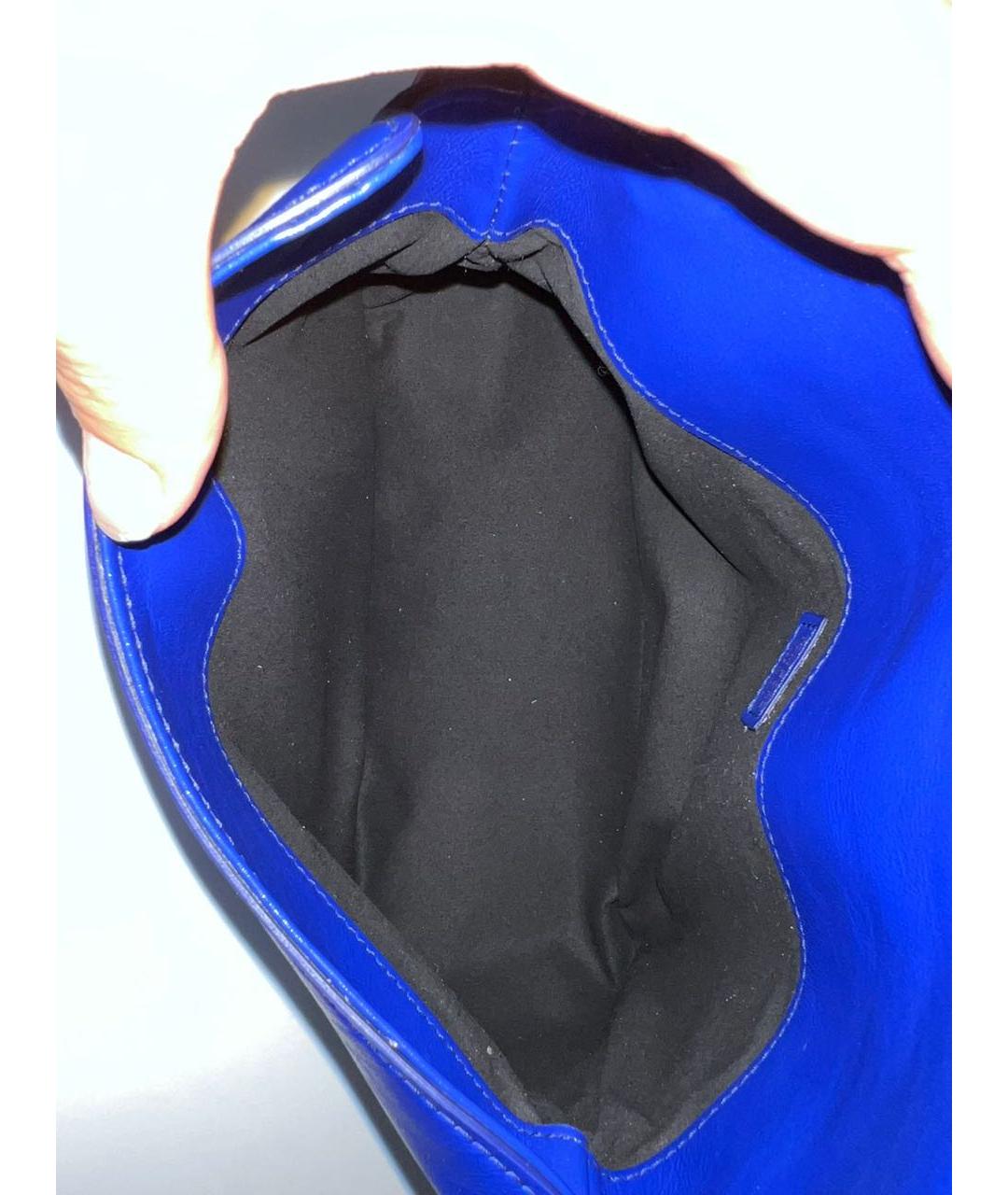 TOM FORD Синяя кожаная сумка через плечо, фото 6