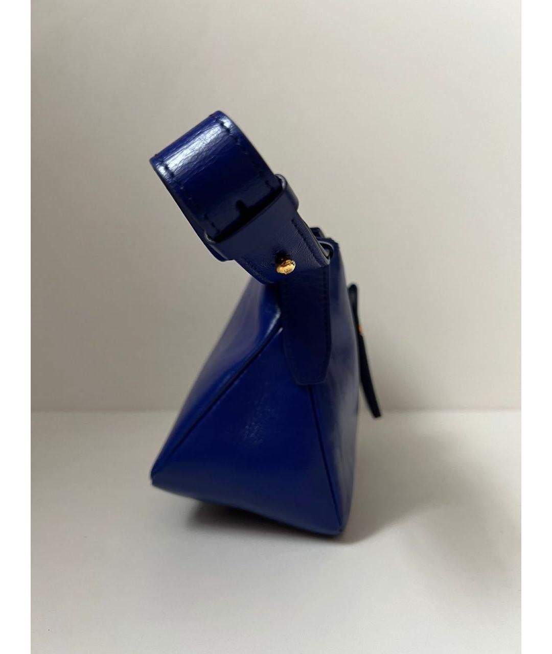 TOM FORD Синяя кожаная сумка через плечо, фото 2