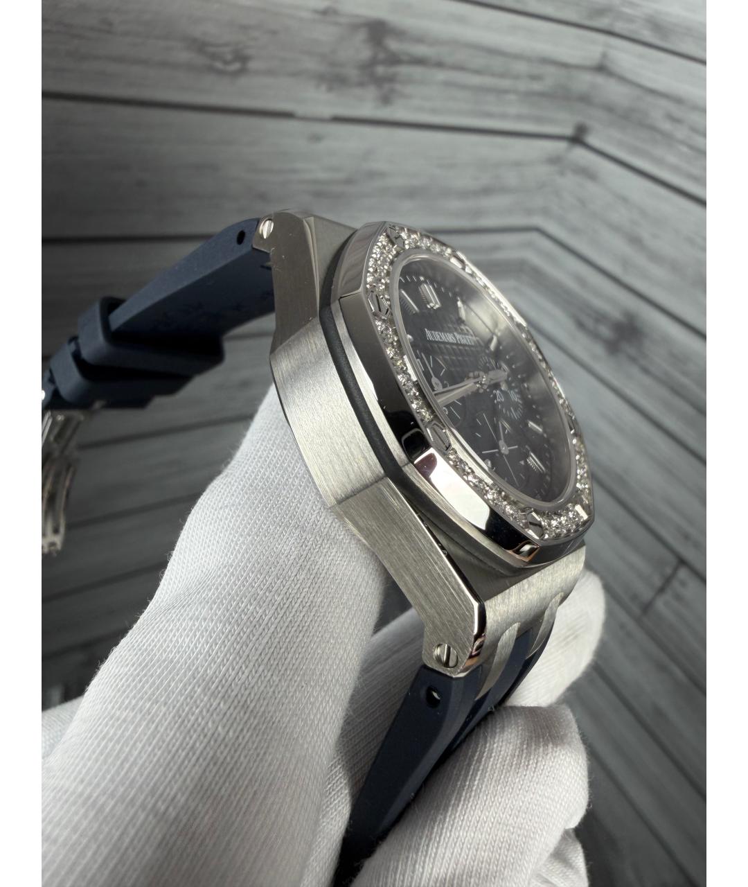 Audemars Piguet Темно-синие часы, фото 5