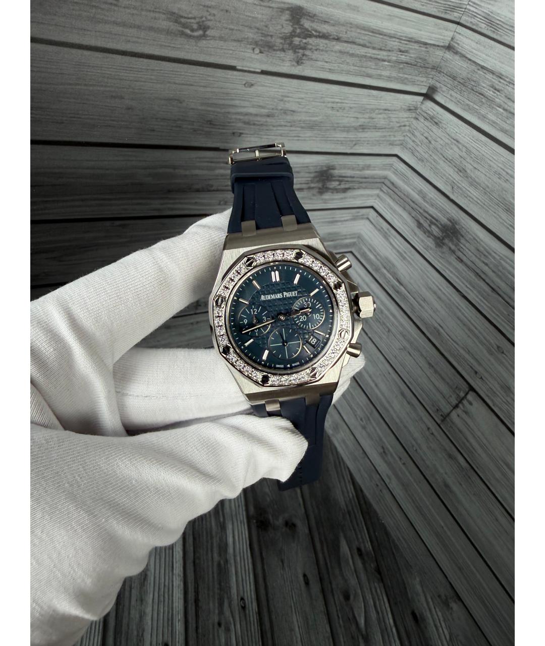 Audemars Piguet Темно-синие часы, фото 2