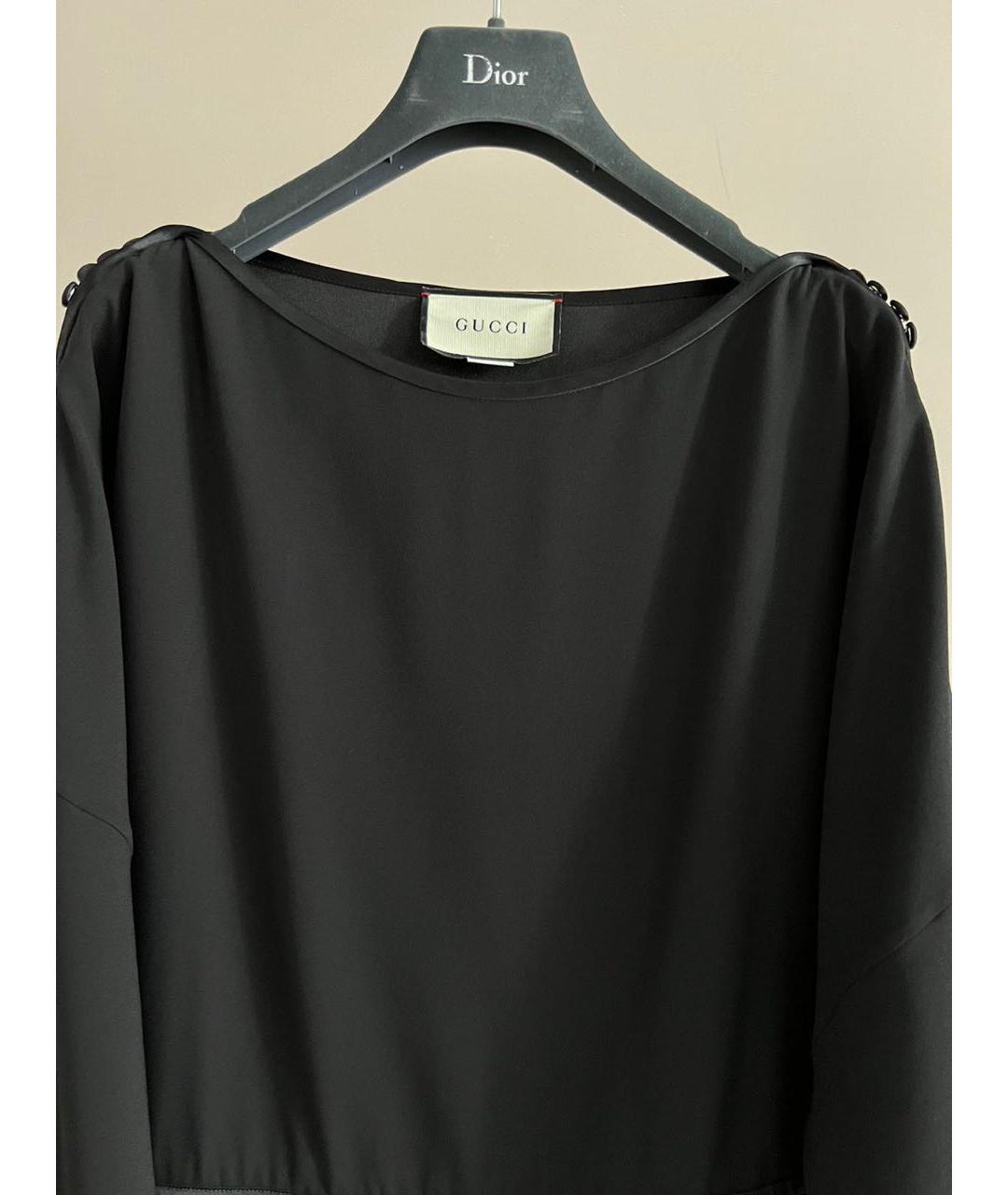 GUCCI Черное повседневное платье, фото 2