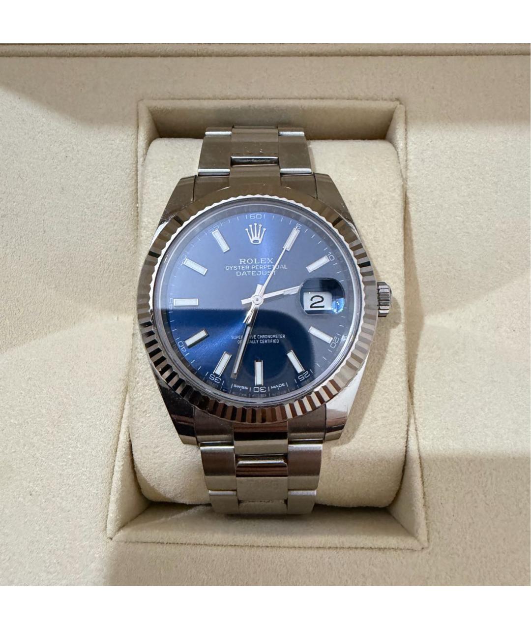 ROLEX Часы из белого золота, фото 7