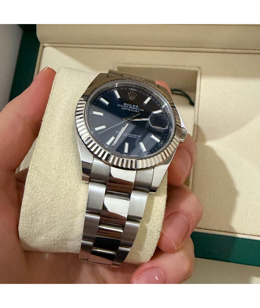 ROLEX Часы из белого золота, фото 3