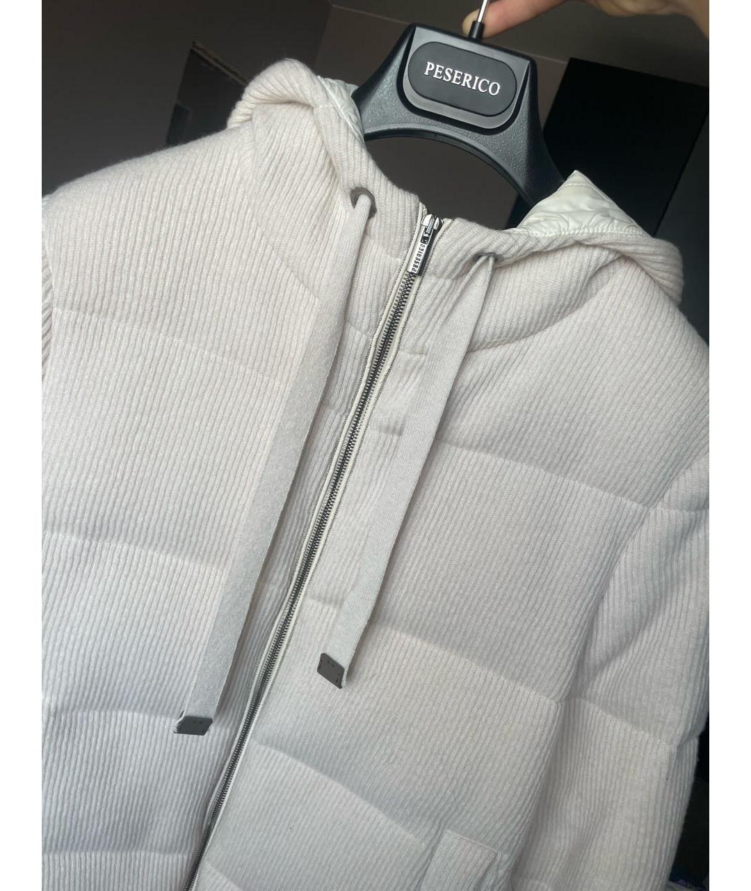 PESERICO Бежевый кашемировый пуховик, фото 2