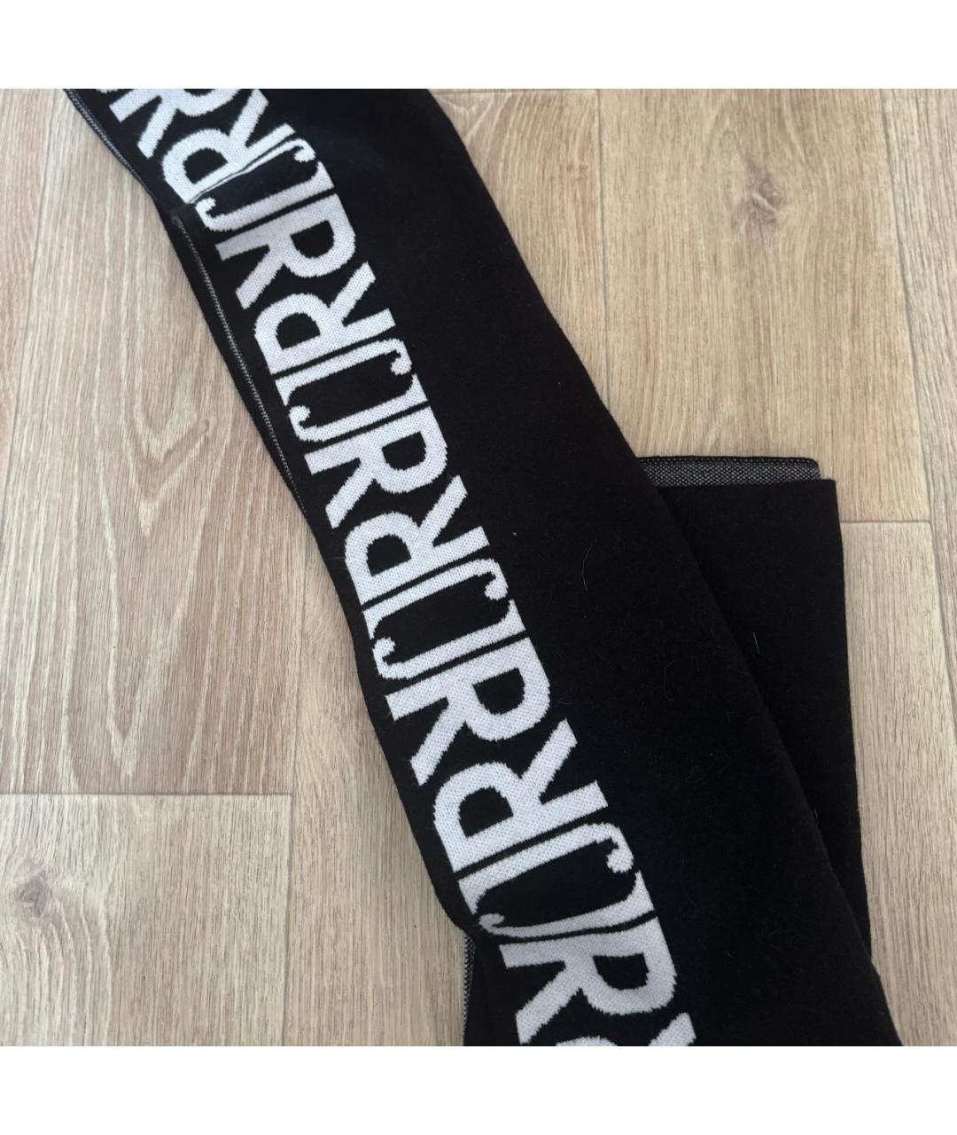 JOHN RICHMOND Черный шарф, фото 6