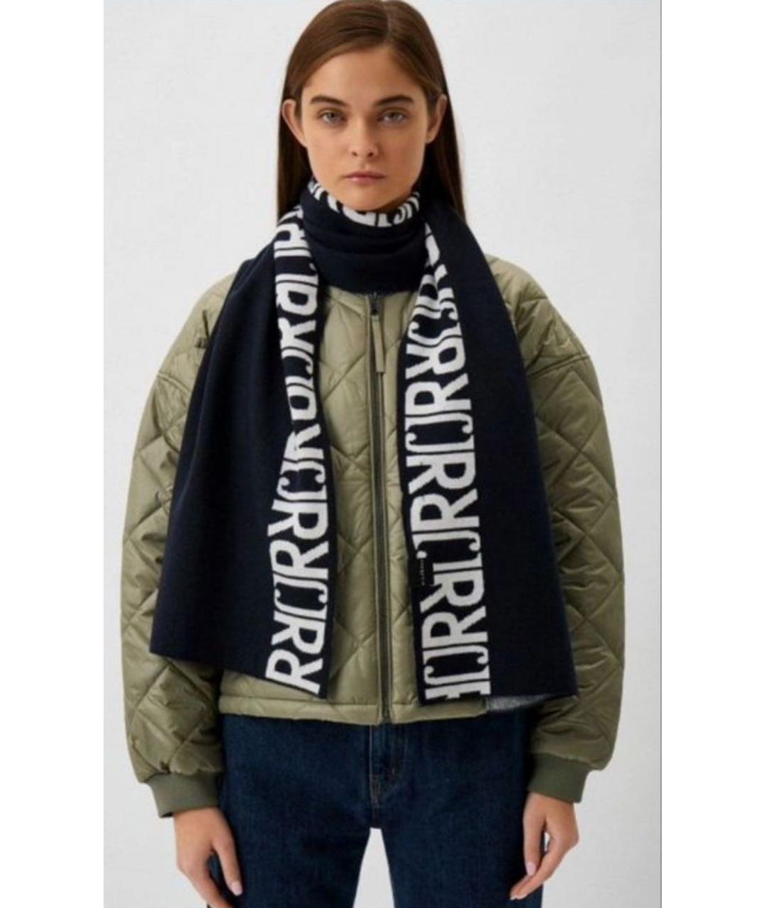 JOHN RICHMOND Черный шарф, фото 3