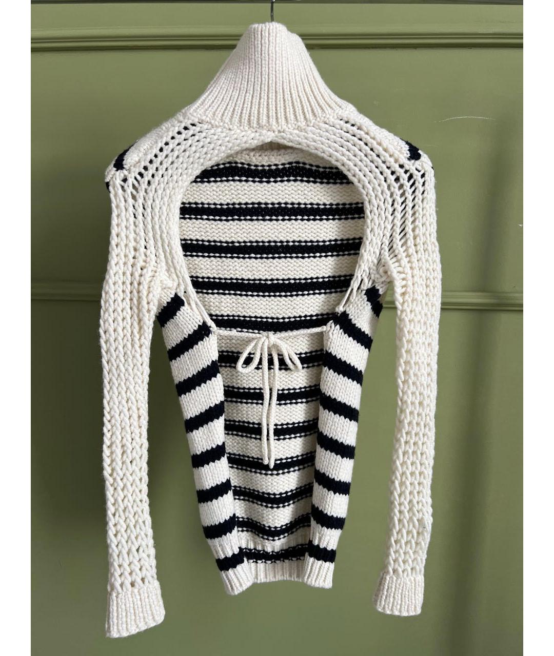 CHRISTIAN DIOR Бежевый джемпер / свитер, фото 2