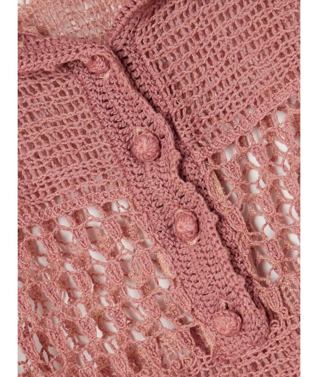 ZIMMERMANN Коралловая хлопковая блузы, фото 3