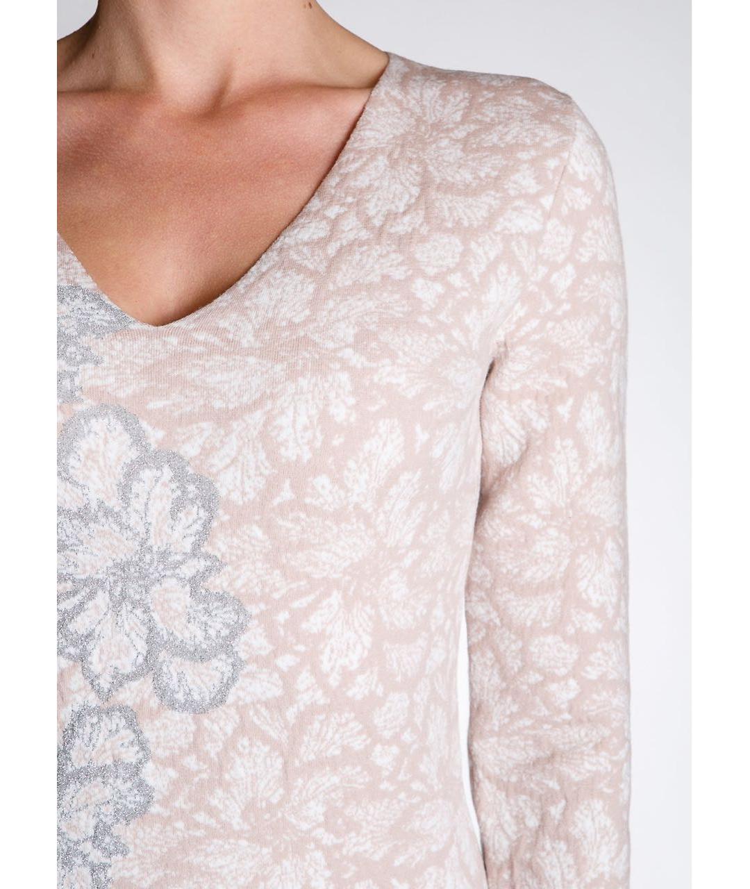 D.EXTERIOR Розовое шерстяное повседневное платье, фото 4