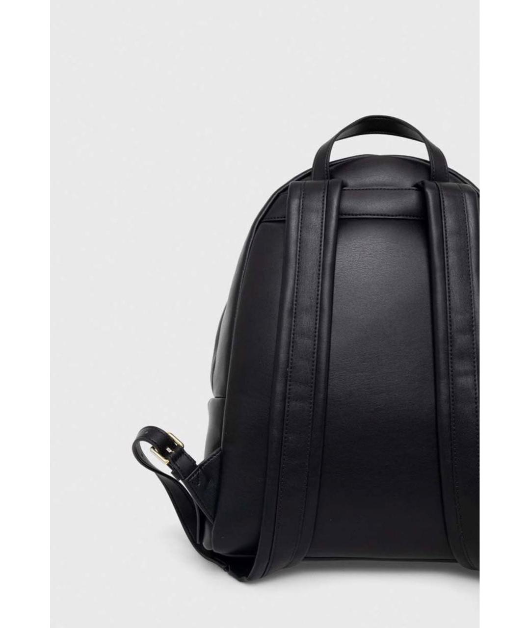 LOVE MOSCHINO Черный рюкзак из искусственной кожи, фото 2