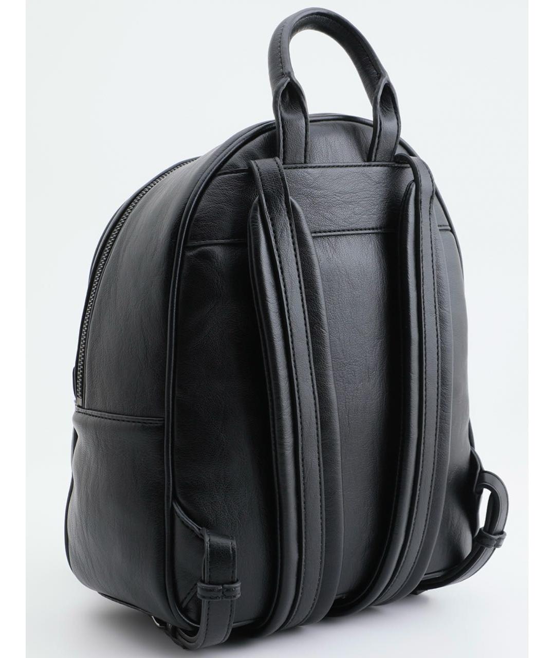 LOVE MOSCHINO Черный рюкзак из искусственной кожи, фото 2