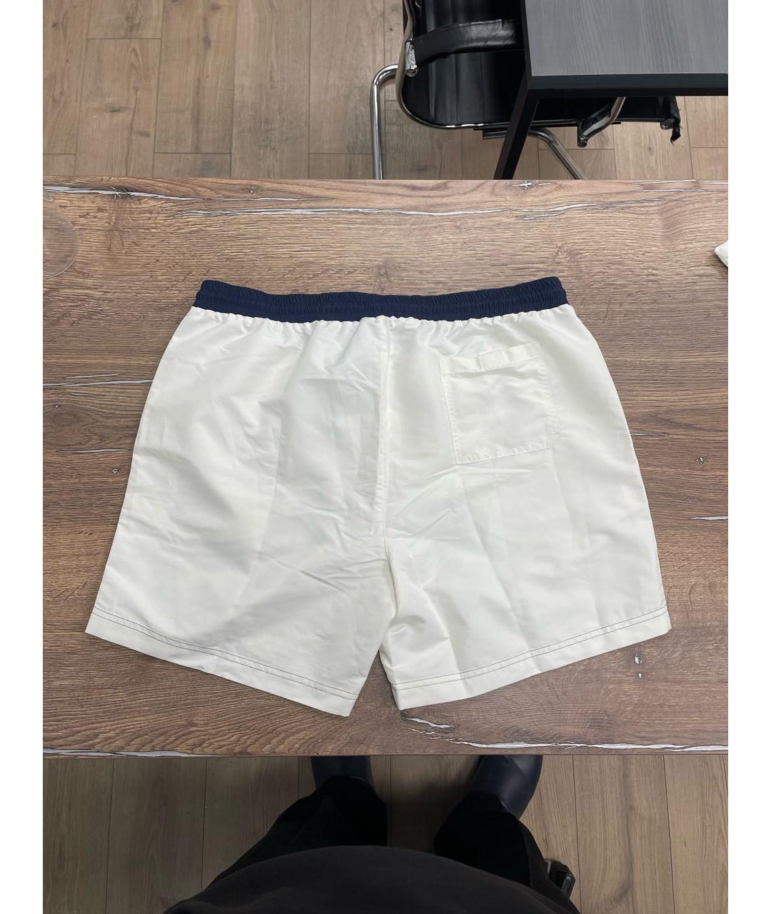 BRUNELLO CUCINELLI Бежевые синтетические плавки, фото 2