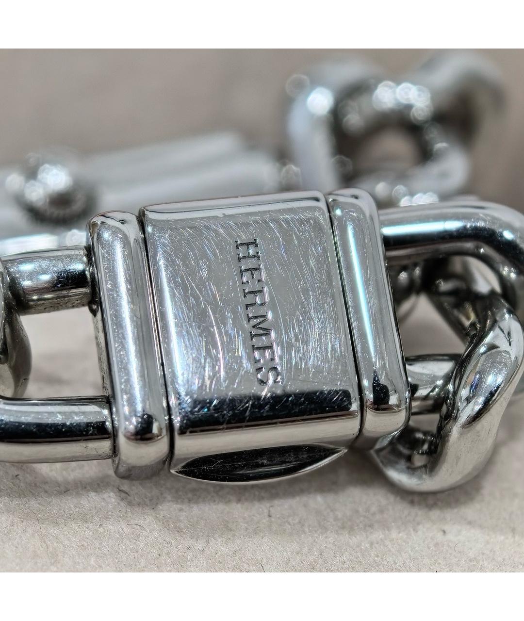 HERMES Серебряные металлические часы, фото 8