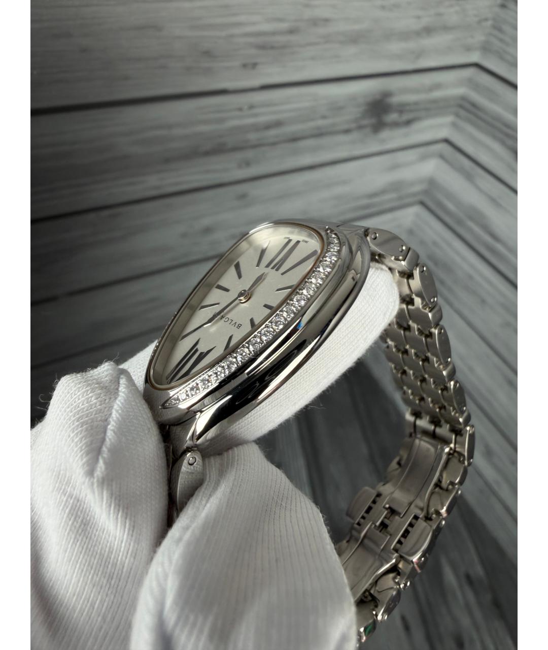 BVLGARI Белые часы, фото 7