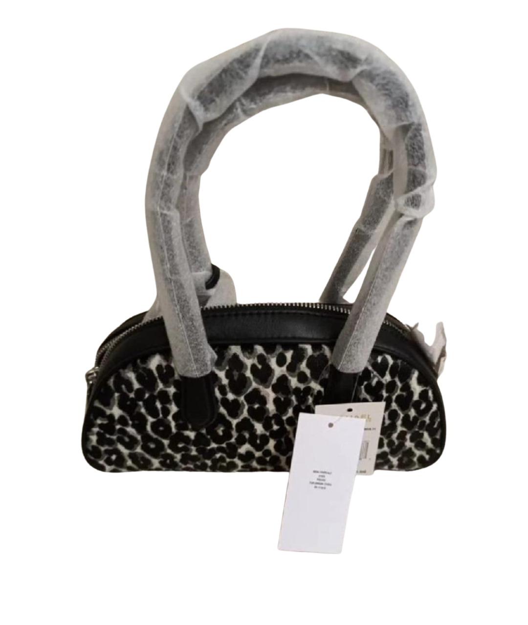 MICHAEL KORS Черная кожаная сумка через плечо, фото 1