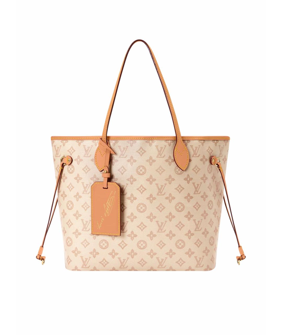 LOUIS VUITTON Бежевая сумка тоут, фото 1