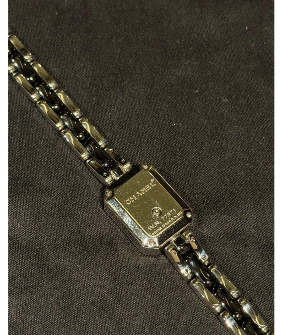 CHANEL Черные часы, фото 3